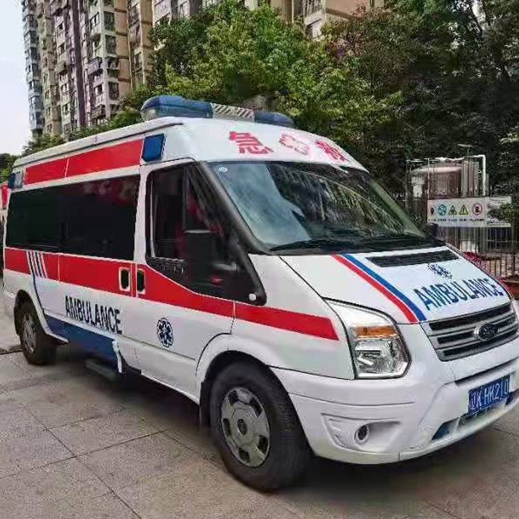 巫溪长途救护车护送病人返乡